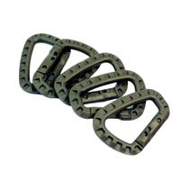 Clipe De Cinto Tático Molle Para Exterior, Chaveiro Com 5 Peças, Gancho Carabiner Para Escalada, Clipe De Cinto Tático Molle Para Exterior, Chaveiro Com 5 Peças, Gancho Carabiner Para Escalada,