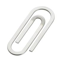 Clipe De Dinheiro Em Aço Inoxidável Prata, Criativo, Suporte De Clipe De Papel Metálico, Clipe Para