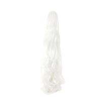 Clipe de Extensão de Cabelo Sintético Longo Ondulado - Rabo de Cavalo Encaracolado com Garra