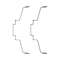 Clipe De Fixação Para Ventoinha De CPU 80 90 120MM, Suporte De Aço Inoxidável 304, 2 Peças,