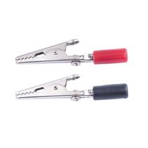 Clipe de jacaré isolado Gardner Bender 14-077, pacote com 5 cm Clipe de jacaré isolado Gardner Bender 14-077, pacote com 5 cm