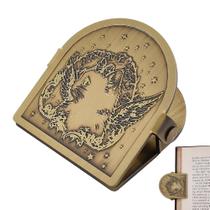 Clipe de livro de metal CRASPIRE Vintage Journal Cat Wings Design