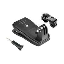 Clipe De Montagem Rotativo 360 Graus Para Alça De Mochila, Chapéu E Cinto Para Câmeras De Ação GoPro