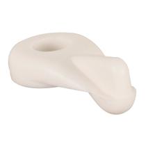 Clipe de porta Storm PRIME-LINE T 8732 em nylon branco, pacote com 8