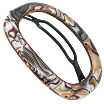 Clipe de presilha de cabelo Camila Paris CP3355 Onyx feito na França Clipe de presilha de cabelo Camila Paris CP3355 Onyx feito na França