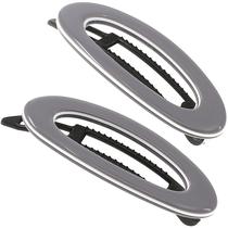 Clipe de presilha de cabelo Camila Paris CP3368 cinza branco 5cm Clipe de presilha de cabelo Camila Paris CP3368 cinza branco 5cm