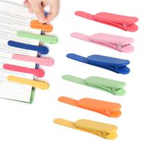 Clipe de silicone Bookmarks Kaluofan 6PCS colorido para mulheres Clipe de silicone Bookmarks Kaluofan 6PCS colorido para mulheres