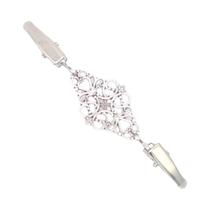 Clipe De Suéter Feminino Com Padrão Floral Retrô, Broche Para Cardigan, Camisa, Colarinho E Clipe De