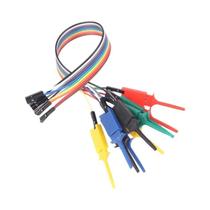 Clipe De Teste De Analisador Lógico De Alta Eficiência De 20cm, Cabo De Sonda De 10 Pinos Para Teste Clipe De Teste De Analisador Lógico De Alta Eficiência De 20cm, Cabo De Sonda De 10 Pinos Para Teste