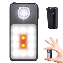 Clipe de tubulação de lanterna em USB-C recarregável IPX7 à prova d'água Clipe de tubulação de lanterna em USB-C recarregável IPX7 à prova d'água