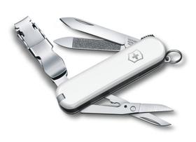 Clipe de unhas Victorinox multiferramentas 580 8 funções branco