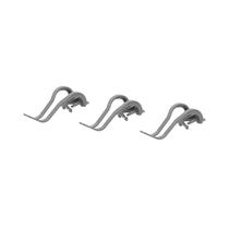 Clipe Dishrack No-Flip, pacote com 3 unidades Bosch 10001629 para lava-louças
