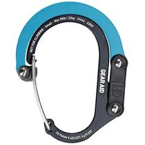 Clipe e gancho de mosquetão GEAR AID HEROCLIP Small preto/azul Clipe e gancho de mosquetão GEAR AID HEROCLIP Small preto/azul