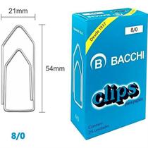 Clipe galvanizado Aco 8/0 25 Unidades - Bacchi