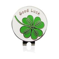 Clipe Magnético Verde Para Chapéu De Golfe De 1,18 Polegadas, Marcador De Bola De Golfe Trevo Da