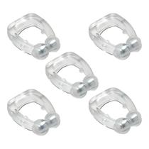 Clipe Nasal Anti-Ronco de Silicone, e Bandeja Magnética Ajuda para Apneia e Melhora do Sono