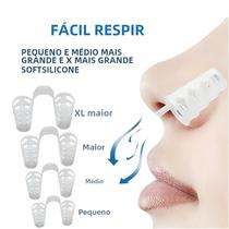 Clipe Nasal Anti-Ronco para Dormir Melhor - Para Homens e Mulheres
