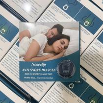 Clipe Nasal Magnético de Silicone Anti-Ronco - Melhora a Apneia do Sono