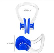 Clipe Protetor Nasal Silicone Macio Natação Adulto Infantil com Almofada Anatômica Clipe Protetor Nasal Silicone Macio Natação Adulto Infantil com Almofada Anatômica
