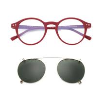 Clipe Retrô Unissex para Óculos de Sol Polarizados ZENOTTIC - Anti-Luz Azul