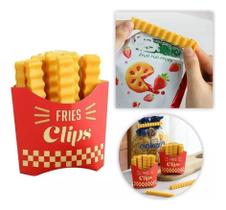 Clipe Selador de Alimentos Formato de Fritas RE144 Snel Home