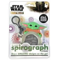 Clipe Spirograph Cyclex Grogu Disney Star Wars The Mandalorian