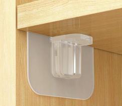 Clipes autoadesivos Shelf Support Peg CIEOVO, pacote com 12 Clipes autoadesivos Shelf Support Peg CIEOVO, pacote com 12