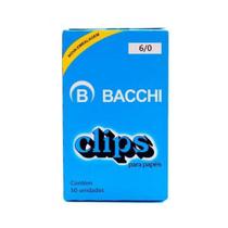 Clipes bacchi galvanizados 6/0 50 unidades