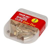 Clipes Binder 25 Mm Molin Color Ouro C/ 7 Unidades Clipes Binder 25 Mm Molin Color Ouro C/ 7 Unidades