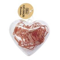Clipes Coração Rose c/ 20 und Tilibra Clipes Coração Rose c/ 20 und Tilibra