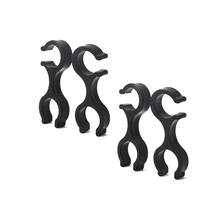 Clipes de bastão de trekking AbbiYYZ, 4 peças, conector de fivela de haste dupla Clipes de bastão de trekking AbbiYYZ, 4 peças, conector de fivela de haste dupla