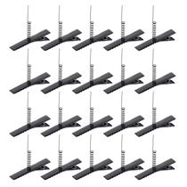 Clipes de cabelo Abaodam Metal Duck Bill 100 unidades para modelar o cabelo