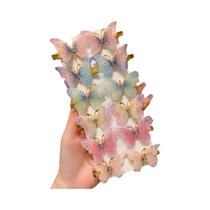 Clipes De Cabelo Borboleta Fofos E Doces, Pacote Com 12, Acessórios De Cabelo Para Uso Diário