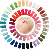 Clipes de cabelo CELLOT, 60 peças, laços de bebê, encaixe para meninas de 1,2 cm