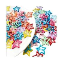 Clipes De Cabelo Coloridos Em Forma De Estrela 30 60 90 Peças Clipes De Metal Fofos Acessórios De