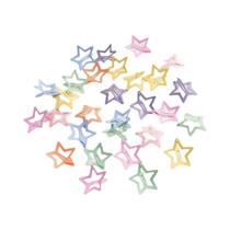 Clipes De Cabelo Coloridos Em Forma De Estrela Para Meninas, 2040 Peças, Decorações De Cabelo