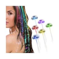 Clipes De Cabelo Com Luz LED Colorida Em Forma De Borboleta, 10 Peças, Tranças De Fibra Brilhante Clipes De Cabelo Com Luz LED Colorida Em Forma De Borboleta, 10 Peças, Tranças De Fibra Brilhante