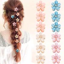 Clipes de cabelo CUBACO Mini Flower Hair Clips para meninas x12 Clipes de cabelo CUBACO Mini Flower Hair Clips para meninas x12
