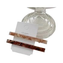 Clipes De Cabelo De Acetato Estilo Japonês 2pcs, Presilha Única Para Franja Lateral E Parte Traseira