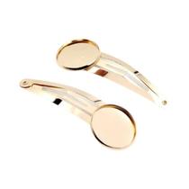 Clipes De Cabelo De Cobre Revestido Em 4 Cores, 12mm E 20mm, 10 Peças, Acessórios Para Joias