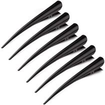 Clipes de cabelo de jacaré GLAMFIELDS, 12,7 cm, metal à prova de ferrugem (pacote com 6)