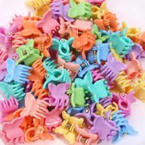Clipes De Cabelo Em Forma De Borboleta Para Meninas, 100 Peças, Acessórios Mini Claw De Princesa Em Clipes De Cabelo Em Forma De Borboleta Para Meninas, 100 Peças, Acessórios Mini Claw De Princesa Em