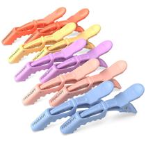 Clipes de cabelo FRAMAR Pastel Alligator, pacote com 10 clipes de salão de qualidade Clipes de cabelo FRAMAR Pastel Alligator, pacote com 10 clipes de salão de qualidade