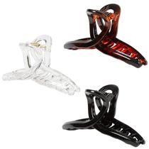 Clipes de cabelo Kitiin Thin Hair Strong Hold Teeth 3 peças multicoloridas