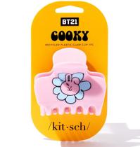 Clipes de Cabelo Kitsch BT21 Puffy Medium - Plástico Reciclado Clipes de Cabelo Kitsch BT21 Puffy Medium - Plástico Reciclado