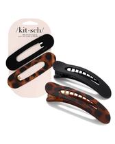 Clipes de Cabelo Kitsch Flat Lay - 2 Peças para Cabelos Grossos