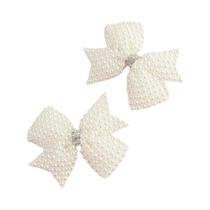 Clipes De Cabelo Pérola Branca 2 Peças, Elegantes Com Pérolas Falsas, Grampos De Cabelo Com Forte Clipes De Cabelo Pérola Branca 2 Peças, Elegantes Com Pérolas Falsas, Grampos De Cabelo Com Forte