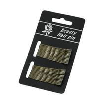 Clipes De Cabelo Pretos Sem Pintura 24PCS Retenção De Cor Clipes Simples Práticos Acessórios Para