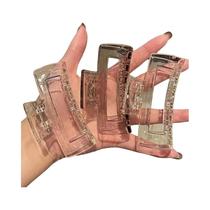 Clipes De Cabelo Transparentes Grandes Para Mulheres, Design Elegante De Clip De Tubarão Clipes De Cabelo Transparentes Grandes Para Mulheres, Design Elegante De Clip De Tubarão