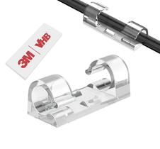 Clipes de cabo AFFAVON Strong Adhesive Cable Management (40 unidades)